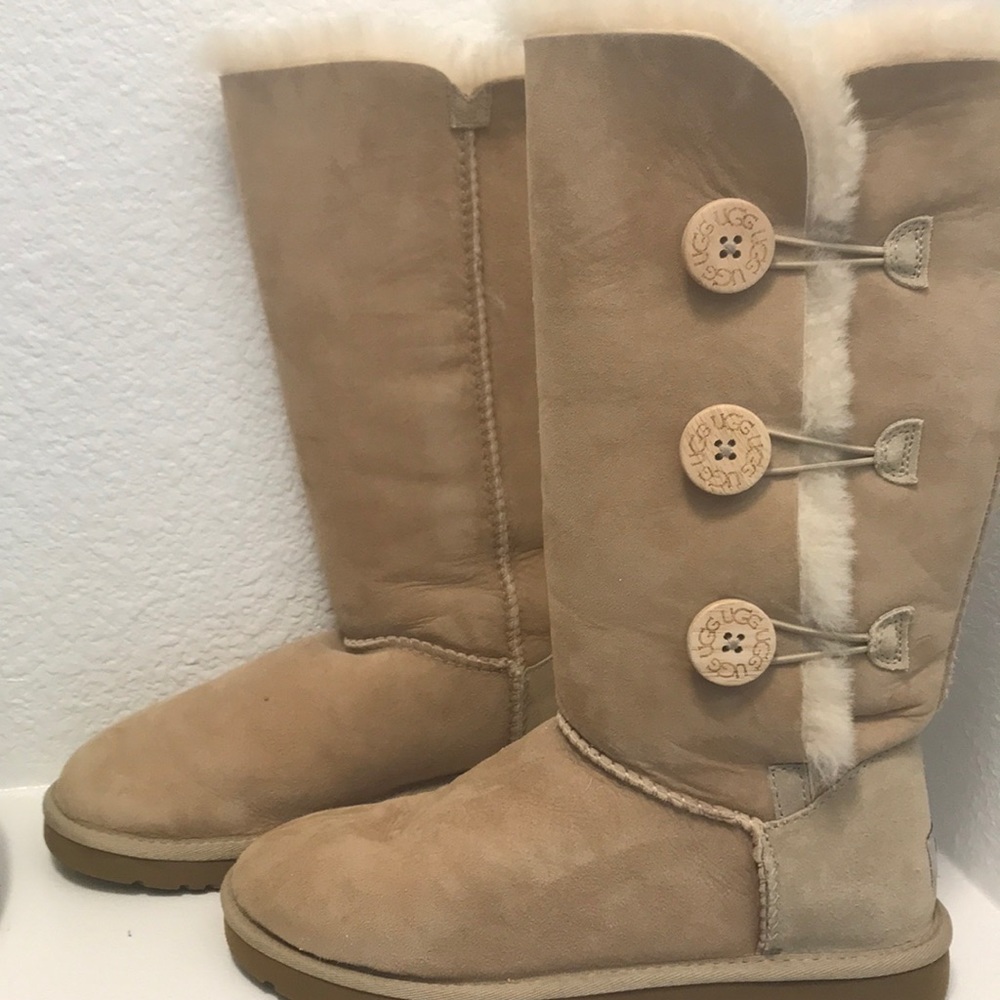 Button down UGG boots